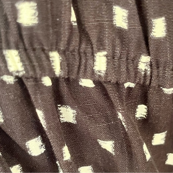 Knox Rose 4X Black White Polkadot Tiered Wrap Maxi Dress - Picture 5 of 13